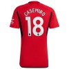 Camiseta de fútbol Manchester United Casemiro 18 Primera Equipación 23-24 - Hombre